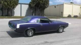 HEMI CUDA 426 HEMI BURNOUT FAST  BARRACUDA