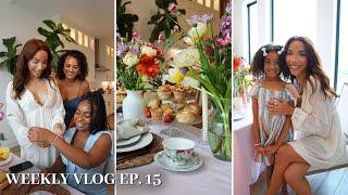 Hosting a Spring Tea Party Brunch for the Girls! | RAY'S WEEK S3