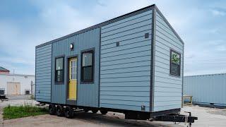 Discover Your Happy Place! Tour Our 28' Blue Tiny House 