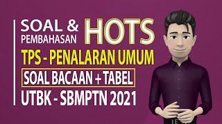 SOAL HOTS + PEMBAHASAN - TPS PENALARAN UMUM - UTBK SBMPTN 2021