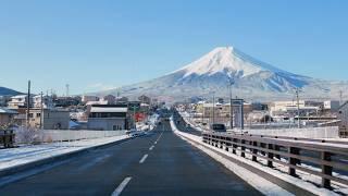 Japan Scenic Drive 4K | Central Tokyo to Mt. Fuji