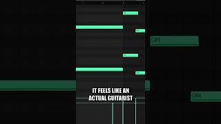 How To Make The MOST REALISTIC Guitar Melodies In FL Studio 21 #shorts