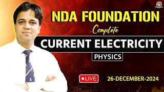 NDA with Boards I PhysicsCurrent Electricity Part - 2 "LIVE"Class | Physics Tutorial 2024