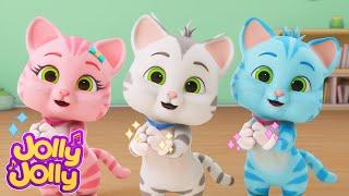 Three little kittens, The animals on the farm + More | Jolly Jolly - Learn and Play - Nursery Rhymes