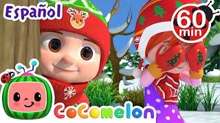 CoComelon en Español | Las escondidas en la nieve | Canciones Infantiles y de Cuna