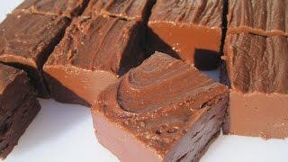 Christmas Day FANTASY FUDGE - How to make CREAMY CHOCOLATE FUDGE Recipe