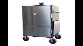 Large Insulated Cabinet Smoker By Lone Star Grillz