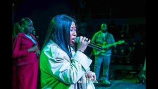 Abbey Ojomu at Worship The King 2024 || Witnesses