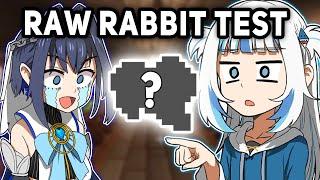 Minecraft Raw Rabbit Test【 Hololive EN 】#hololiveRewind