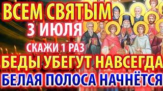 23 июня ВСЕМ СВЯТЫМ СКАЖИ! БЕДЫ УБЕГУТ НАВСЕГДА! Акафист всем Святым Православия