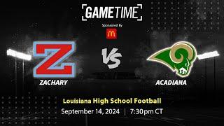 Zachary vs. Acadiana | Louisiana | 9-14-2024