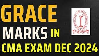 Breaking News: CMA Inter & Final Grace Marks for December 2024