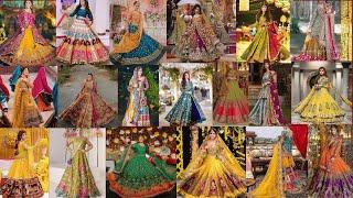 Bridal Dress Trending Design 2025 | Pakistani Best Bridal Dresses 2024 |   Mehndi  Dress Designs