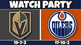 LIVE - Edmonton Oilers vs Vegas Golden Knights