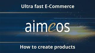 Aimeos - How to create regular products for e-commerce