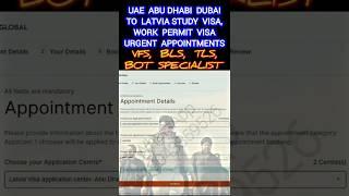 UAE DUBAI ABU DHABI GULF INDIA TO LATVIA  PORTUGAL  EUROPE USA CANADA STUDY WORK VISA APPOINTMENTS