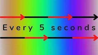 This video changes color every 5 seconds