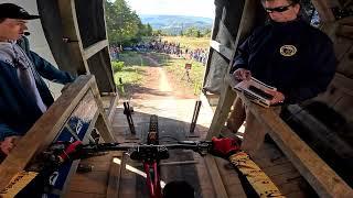 FULL GAS - World Cup DH 2nd Place Run - Ronan Dunne - Snowshoe USA