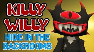 Hide in the Backrooms: Nextbots NEW Monster - Killy Willy Gameplay, All Maps/ Chapters (Horror Game)