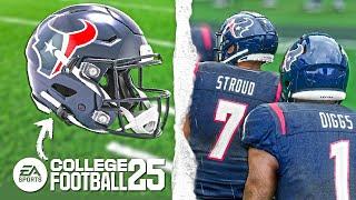 How To Put The Houston Texans In College Football 25!