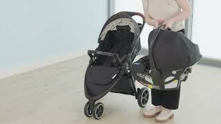 How to Attach Your Infant Car Seat to Graco's Outpace™ LX Stroller