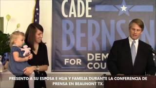 CADE BERNSEN CANDIDATO A LA SILLA DEMOCRATA DEL CONDADO JEFFERSON..Lavoznews.tv