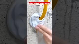 Strong adhesive sealing for mud #gadgets #gadgetsworld #shortsvideo #explorer #sealingwax #sealing