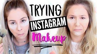 Full Face Trying Instagram Makeup - FAIL?!