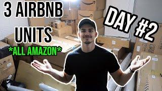 Setting Up 3 Airbnb Units Only Using Amazon