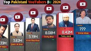 Most Subscribed Pakistani  YouTube Channels 2024| Biggest Pakistani YouTubers