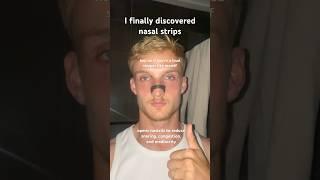 I finally discovered nasal strips