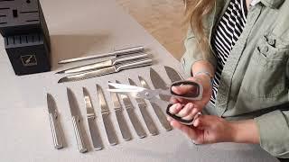 imarku 15PCS Kitchen Knife Set Review | apenese High Carbon Stainless Steel Knives Set for Kitchen