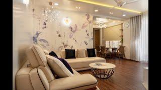 Elegant 3BHK Interior Design by Xclusive Interiors Pvt. Ltd.