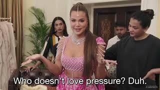 Kim and Khloe get Ready for The Ambani’s wedding reception | The Kardashians s06 E06