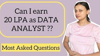 Can I earn 20 lakhs as An analyst in India | Techie Saumya