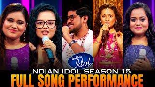 04 Jan 2025 Full Performance All Contestants Indian Idol 15 | All Song Performance Indian Idol 04Jan