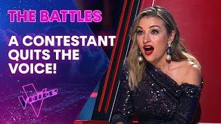 Coaches Major Shock as Contestant Quits The Voice | The Battles | The Voice Australia