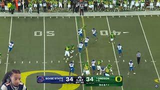 FlightReacts To #7 Oregon vs Boise State Full Game Highlights 2024!