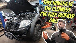 IS THIS ONE OF THE CLEANEST NISSAN NAVARAS IN THE UK?? SERVICE AND A FEW OTHER BITS!!!!!