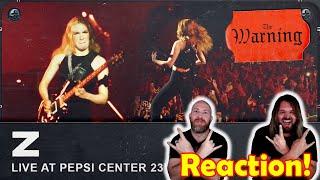 Musicians react to hearing The Warning - Z (Live from Pepsi Center CDMX)