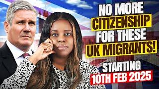 UK Govt Stops British Citizenship For Thousands Of These Migrants Officially From 10th Feb 25