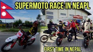 SUPERMOTO RACE IN Nepal|FIRST TIME IN NEPAL | Babbal experience 