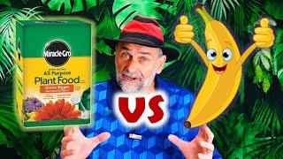 Banana vs Synthetic Fertilizer - What is the difference?