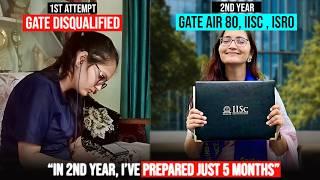 7 Mistakes I Avoided in 2nd Year Preparation that got me AIR 80 |Insane Tips for GATE 2025 Aspirants