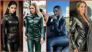 Fashionista Favorites, Latex leather dresses Edition