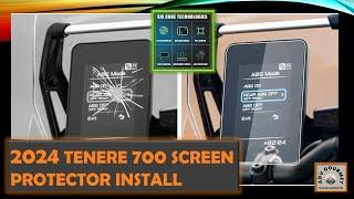 2024 Tenere 700 Dashboard Protector Install | ADV Gourmet Clips