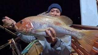 Mancing,masak dan makan di atas perahu Laut Berakit Bintan|| part 3