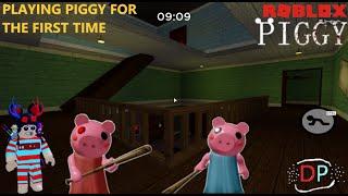 PLAYING PIGGY FOR THE FIRST TIME  (Roblox)