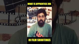 Apprentice Job in Film shootings | 24 crafts | Filmmaking Tutorials | @CinemaParadiseTeluguChannel