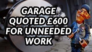 £600 of unnecessary work suggested by Halfords Autocentre